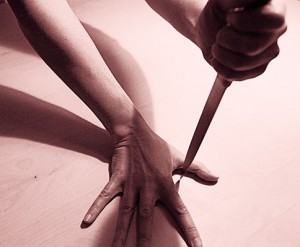 Inte skära, bara rispa...