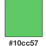 Dagens gröna, färgen 10cc57.
