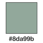 Dagens grågröna färg, 8da99b.